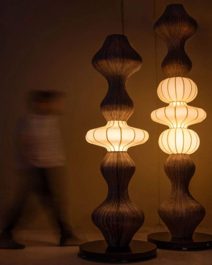 sculptural lamps